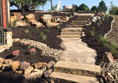 Woody's Lawn & Landscape Lincoln, NE | Hardscape Paths