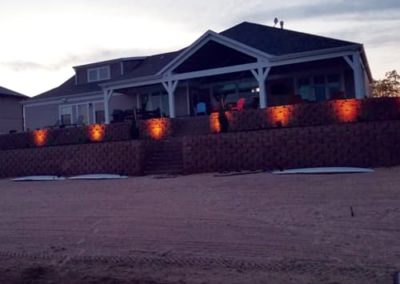 Woody's Lawn & Landscape Lincoln, NE | residential outdoor lighting